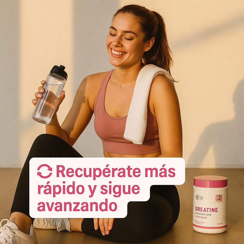 Creatina Monohidratada™ Woman Power – Rendimiento Total – Aumenta tu fuerza y definición sin perder feminidad + ENVIO GRATIS